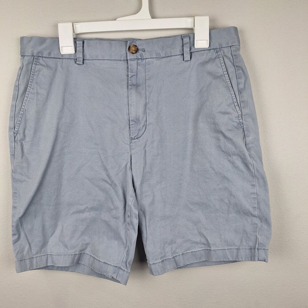 Vineyard Vines Breaker Shorts Men's 34 Teal Flat Front Stretch Preppy